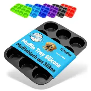 Muffinform Belmalia aus Silikon für 12 Muffins