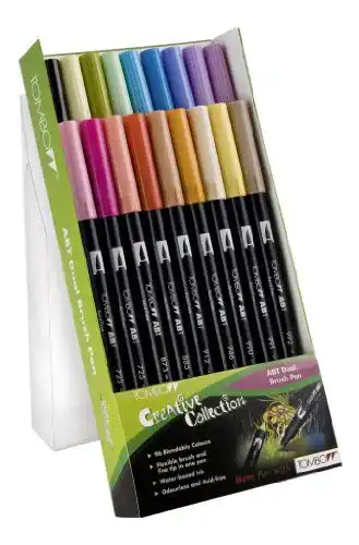 Tombow ABT-18C-2 Pinselstifte im 18er Set mit Dual Brush Pen