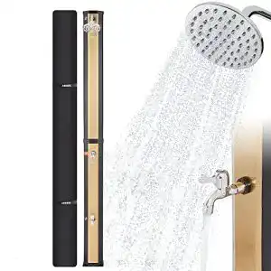 Solardusche Arebos 35 Liter mit Fußdusche