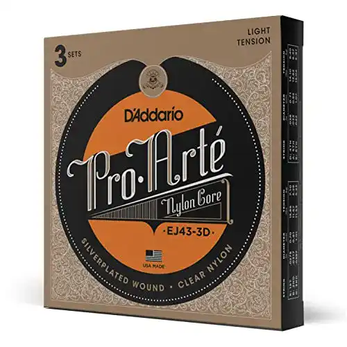 Gitarrensaiten für Konzertgitarre D’Addario Pro-Arte Nylon