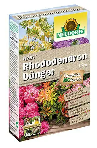 Neudorff Azet Rhododendron Dünger 2,5 kg für gesundes Pflanzenwachstum