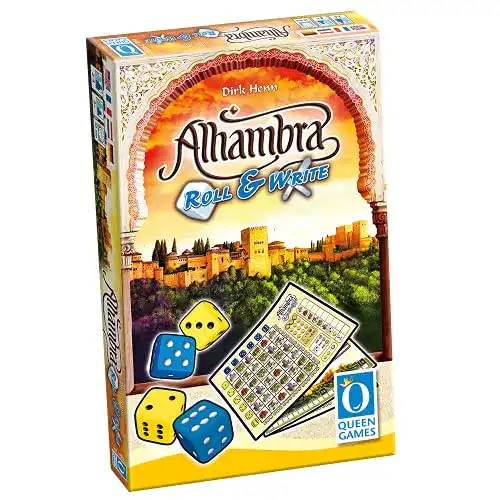 Alhambra Spiel von Queen Games 10535 – Alhambra Roll & Write