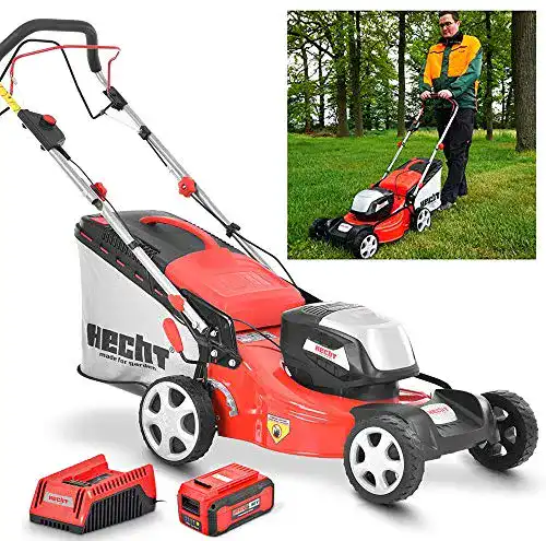 Akku-Rasenmäher Hecht 4-in-1 für große Flächen