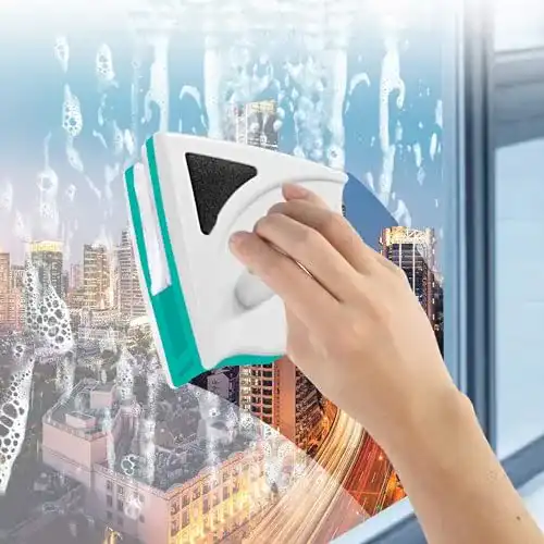Magnetischer Fensterreiniger für Glasflächen