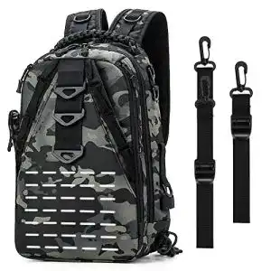 Wasserdichter Angelrucksack für Spinnfischen von Acemall