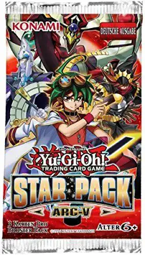 Yugioh Booster Star Pack ARC-V von Konami für das Sammelkartenspiel