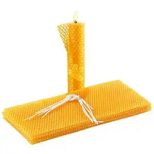 Bienenwachsplatten Your Design: 6 Bienenwachsplatten für Kerzen