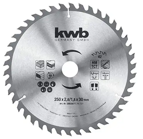 Kreissägeblatt 250 x 30 für Bau- und Holzarbeiten