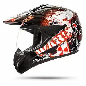 Crosshelm Ato-Helme ATO-Moto War Black für Quad ATV und Enduro