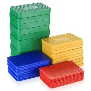 Unterlegplatten aus Kunststoff, 40 Stück, 60×40 mm, Abstandshalter