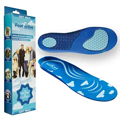 Einlegesohlen FootActive Soft Walk für Dämpfung und Unterstützung