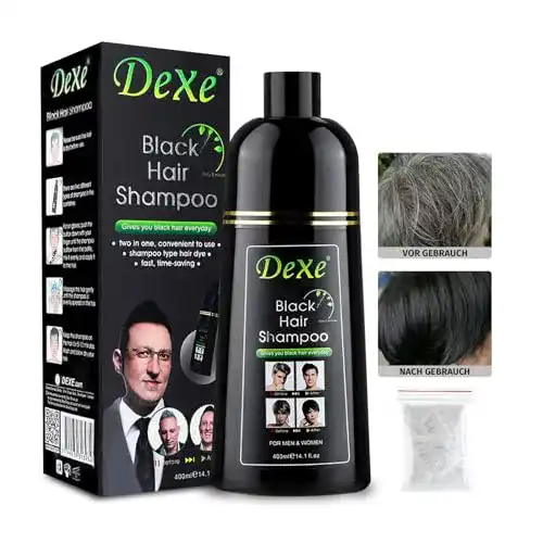 Haarfärbemittel für Männer – Anglicolor Instant Black Hair Shampoo