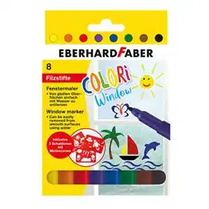 Fenstermalstifte Eberhard Faber 550022 Window Marker Colori