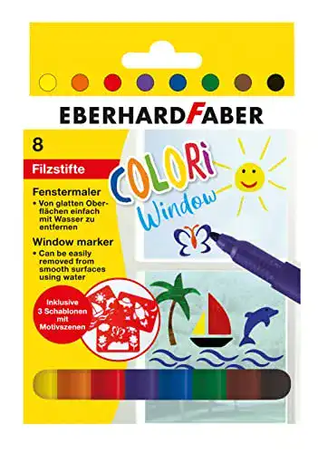 Fenstermalstifte Eberhard Faber 550022 Window Marker Colori
