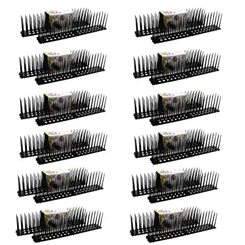 HAC24 Vogelabwehr Spikes 24 x 45 cm für Taubenabwehr