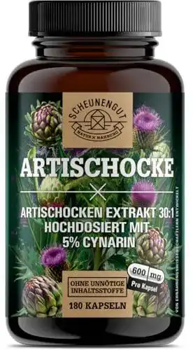 Artischocken-Kapseln mit 2400mg Artischockenextrakt