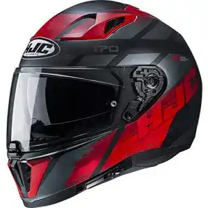 HJC Helm I70 in Schwarz-Rot Größe L