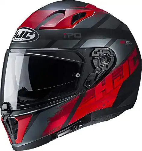 HJC Helm I70 in Schwarz-Rot Größe L