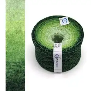 Bobbel-Wolle Sparwolle Farbverlaufsgarn 267g 4-fädig für Handarbeiten