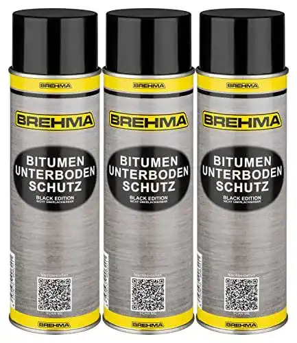 Unterbodenschutz Brehma 3X Bitumen Black Edition 500ml