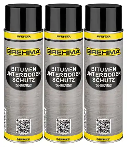 Unterbodenschutz Brehma 3X Bitumen Black Edition 500ml