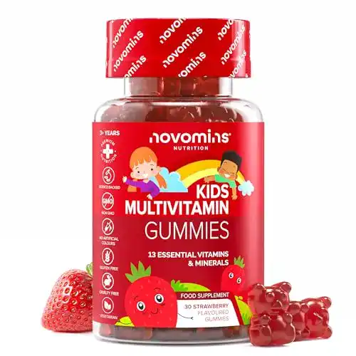 Vitamin Gummibärchen von Novomins – Multivitamin für Kinder