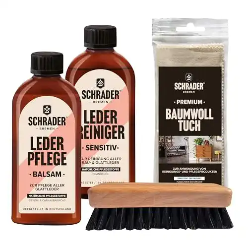 Schuhputzset Schrader Bremen für Anzugschuhe und Lederpflege