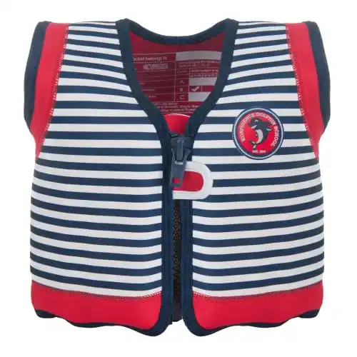 Schwimmlernweste Konfidence Jacket für Kinder Einstellbare Schwimmhilfe