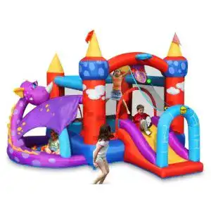 Hüpfburg Happy Hop Drachen für Kinder im Test