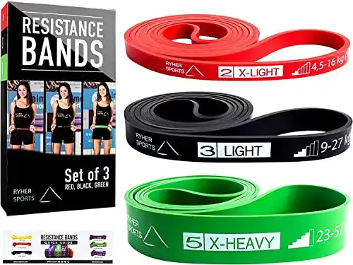 Power Band Ryher unterstützendes Klimmzugband für Fitness und Krafttraining