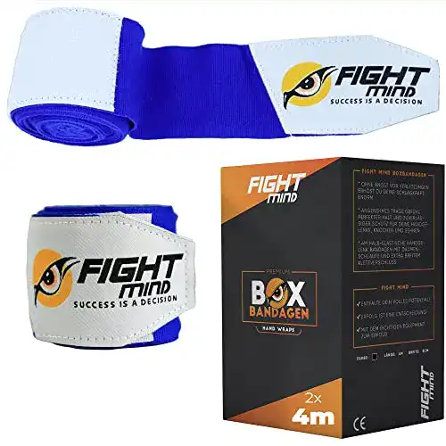 Boxbandagen von Fight Mind für sicheren Halt im Training