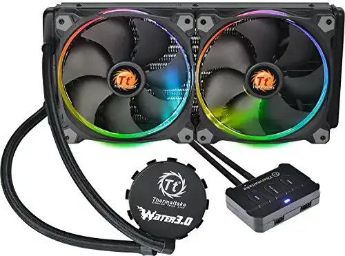 Thermaltake Wasserkühlung Water 3.0 Riing RGB 280 für Intel und AMD