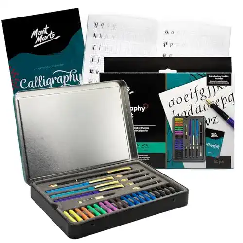 Kalligraphie-Füller Set von Mont Marte, 32-teilig