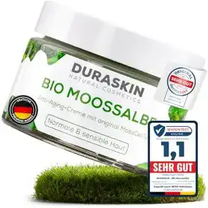 Moossalbe Duraskin Bio mit MoosCellTec gegen Falten