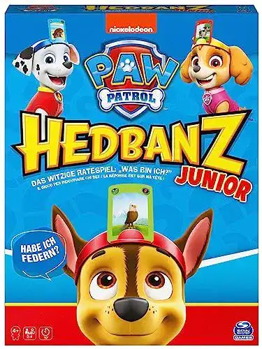 Hedbanz Junior Paw Patrol – Spiel ab 4 Jahren von Spin Master Games