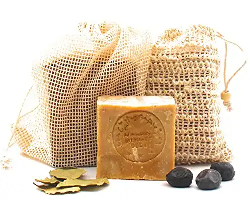 Aleppo Seife Set mit 60% Olivenöl Original PAOS