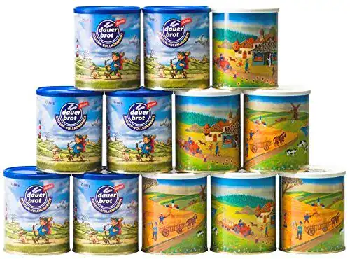 Dosenbrot Sortiment Roggenvollkorn 12 x 500g (6kg)