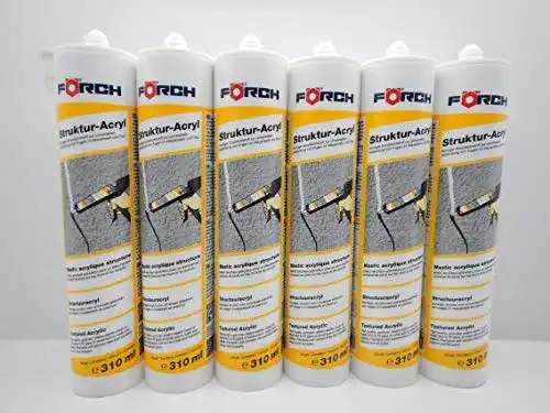 Maleracryl Förch Strukturacryl Weiß 310ml für Innen und Außen