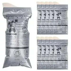 Urinbeutel Lzijun 10 Stück 700ml für Notfälle und Reisen