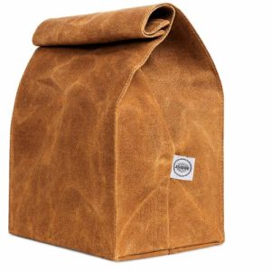 Lunchbag Asebbo Leinen-Lunchtaschen aus braunem Papier