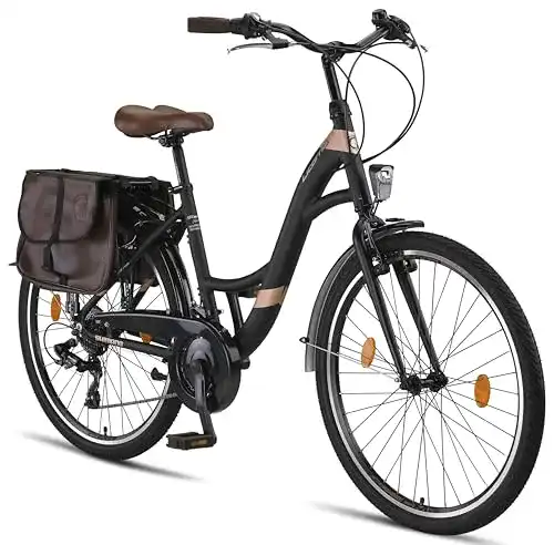 Damenfahrrad Licorne Bike Stella Plus Premium City Bike 26 Zoll