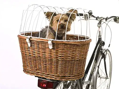 Hundefahrradkorb Aumüller für das Hinterrad von Fahrrädern