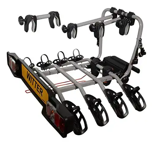 Fahrradträger für Anhängerkupplung Witter ZX304EU für 4 Fahrräder