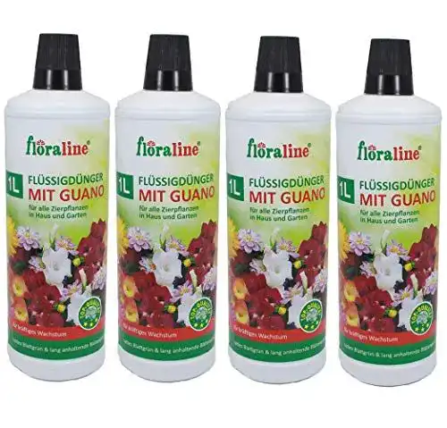 Blumendünger GP 4 Liter mit Guano für Zimmer- und Gartenpflanzen