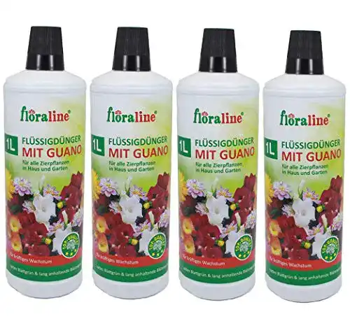 Blumendünger GP 4 Liter mit Guano für Zimmer- und Gartenpflanzen