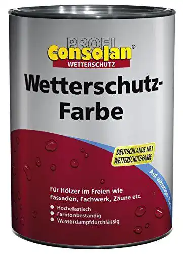Holzschutzfarbe Consolan Profi Wetterschutzfarbe für den Außenbereich