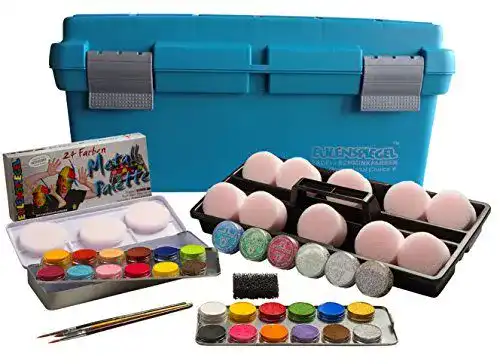 Kinderschminke Eulenspiegel 299548 Schmink-Koffer Einsteiger