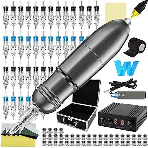 Tattoo Maschine Set Unihuby Rotary Pen Maschine für Profis und Anfänger