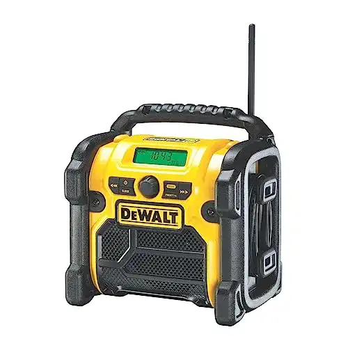 DeWalt Baustellenradio Akku- und Netz-Radio DCR020