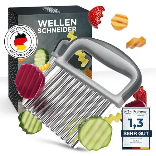 Wellenschneider Edelfeld für Pommes, Obst und Gemüse